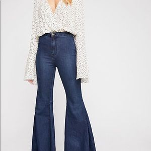 Free People Float On Flare Jeans
